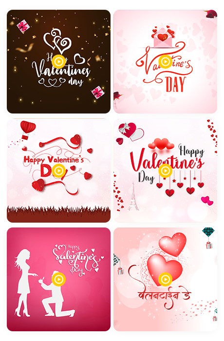 Valentine's Day videos poster
