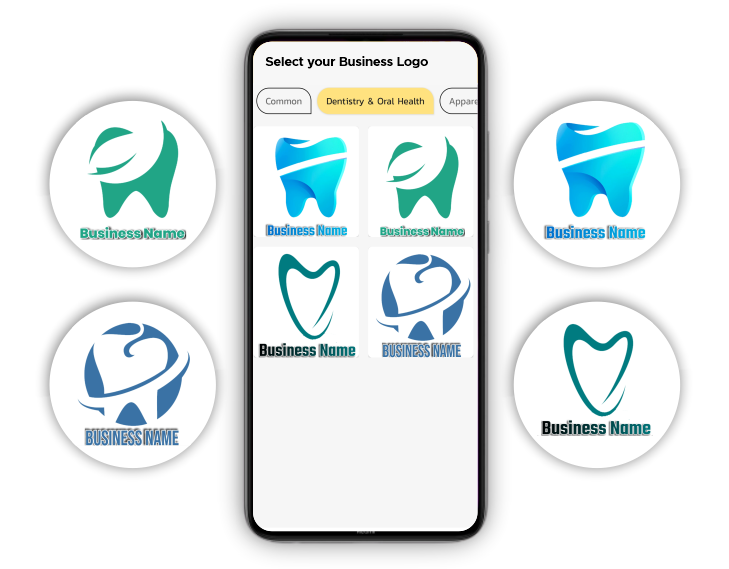 logo for dentistry & oral health poster