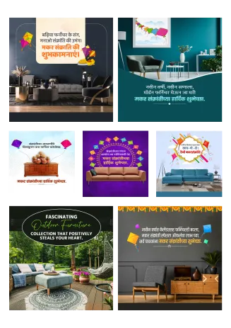 furniture poster design