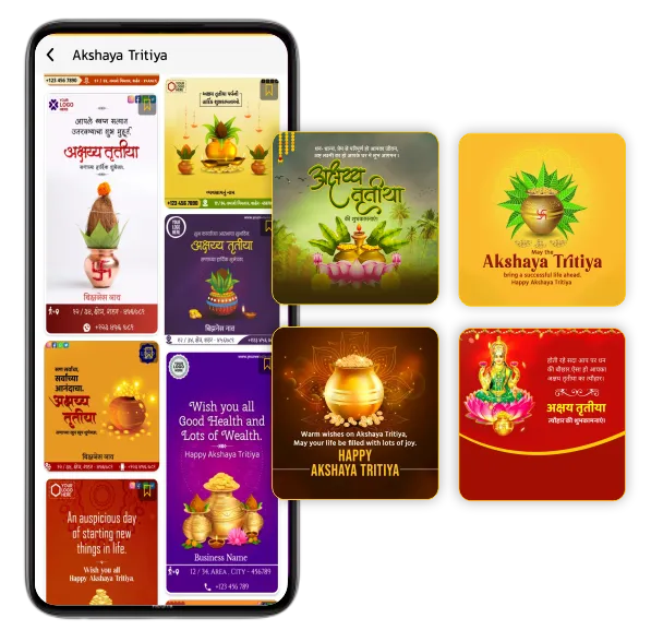 akshay tritiya festival posters