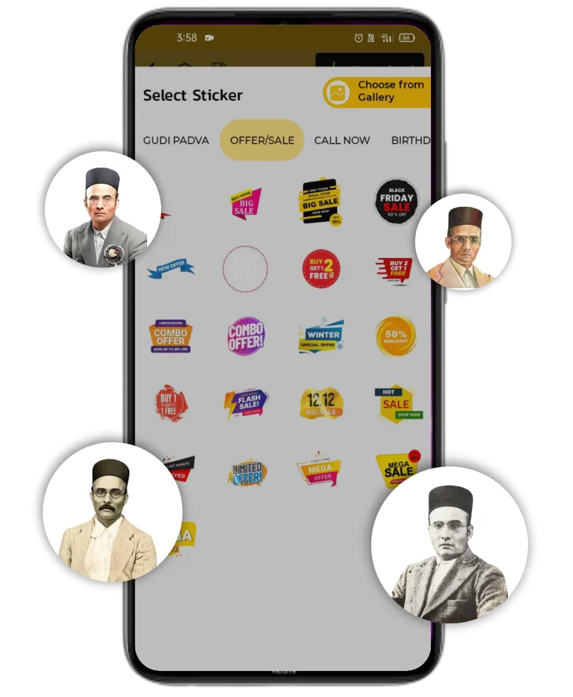 swatantra veer savarkar jayanti gif sticker poster
