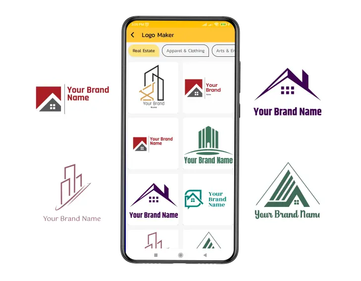 real estate card poster