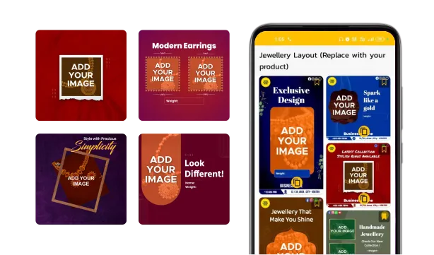 gems & jewellery product poster