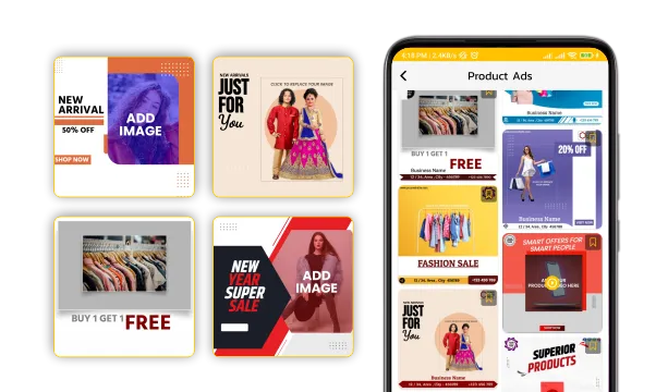 Apparel and Clothing products poster