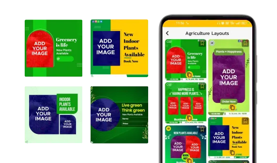 farming and agriculture product poster
