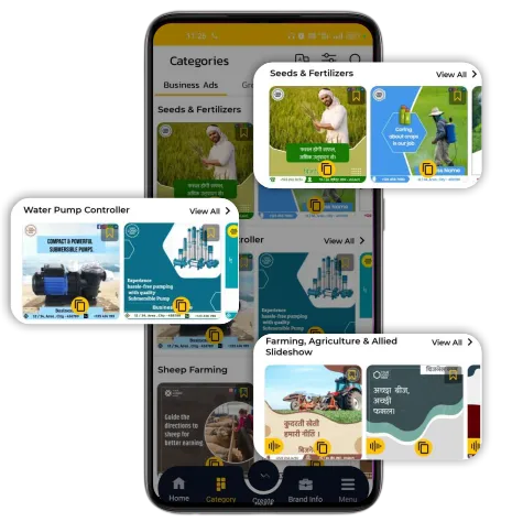 farming and agriculture content poster