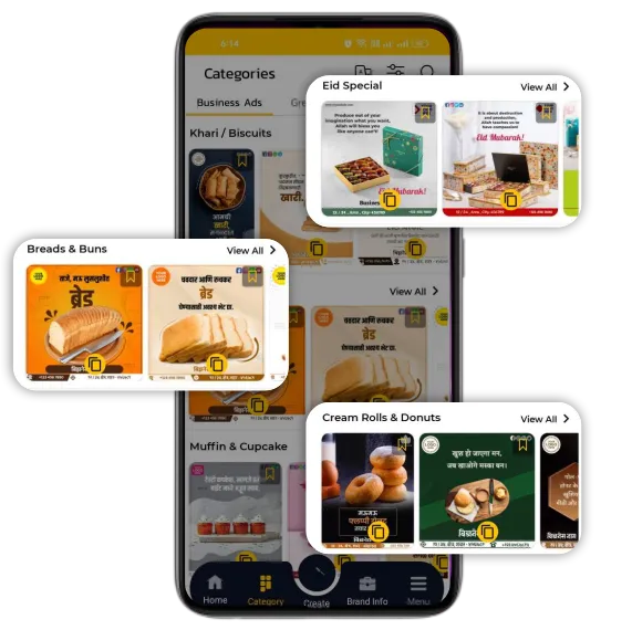 bakery and confectionery content poster