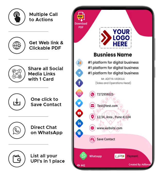 driving school business card poster