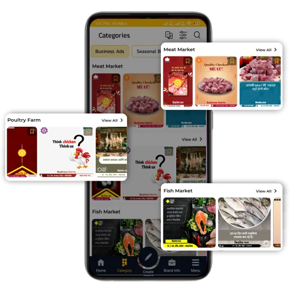 meat market content poster