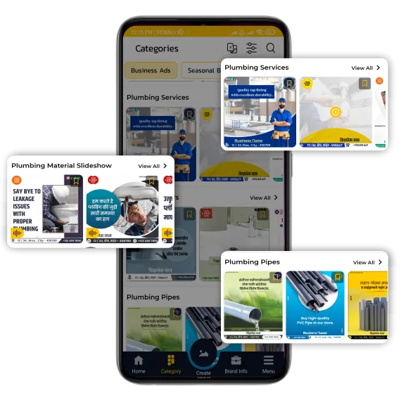 plumbing material content poster