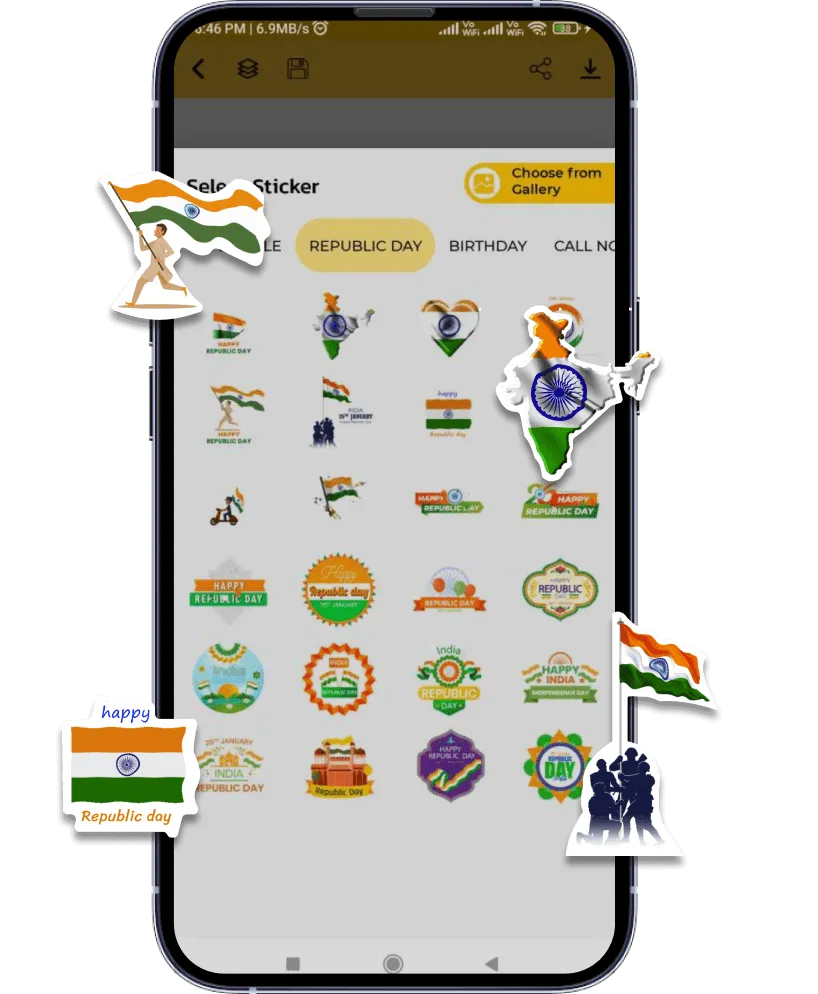 Guru Gobind Singh Jayanti gif sticker poster